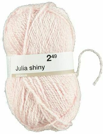 Zeeman Julia Shiny breigaren aanbieding