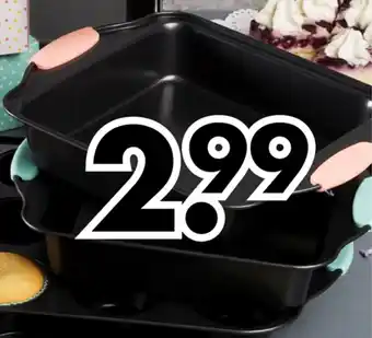 Bakvormen met siliconen handvat - Taartvorm 27.5*22.5*5 cm