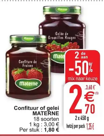 Cora Materne Confituur of gelei aanbieding