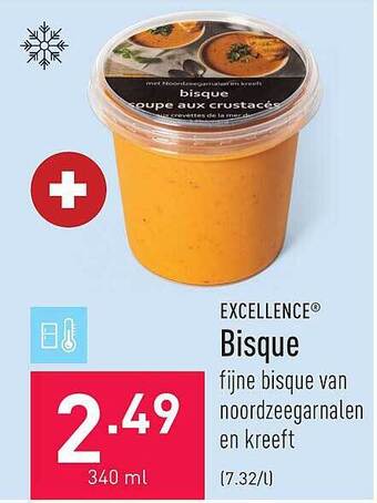 ALDI Excellence bisque aanbieding