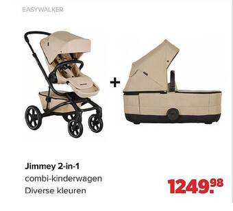Baby-Dump Easywalker jimmey 2-in-1 aanbieding