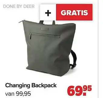 Changing backpack