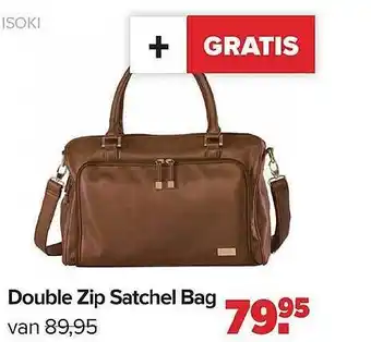 Baby-Dump Double zip satchel bag aanbieding