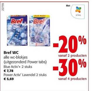 Colruyt Bref wc alle wc-blokjes aanbieding