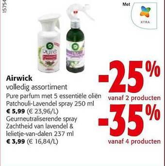 Colruyt Air wick aanbieding