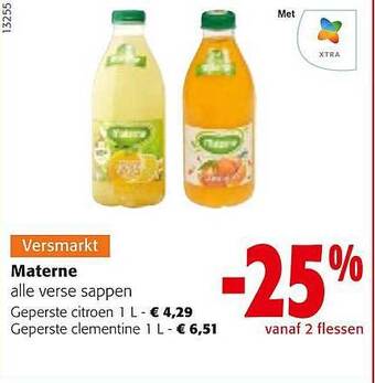 Colruyt Materne aanbieding