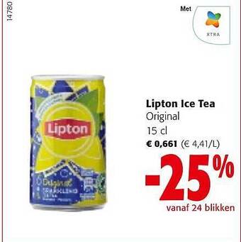 Colruyt Lipton ice tea original aanbieding