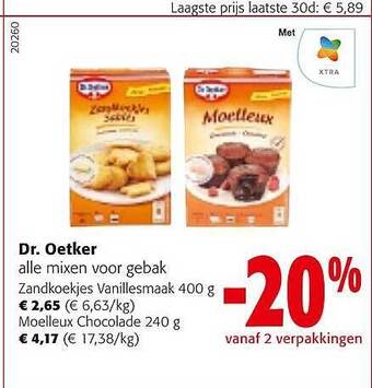 Colruyt Dr. oetker aanbieding