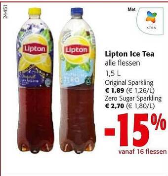 Colruyt Lipton ice tea aanbieding