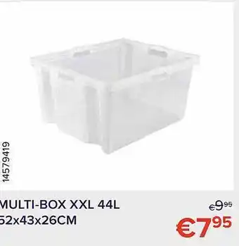Multi-box xxl 44l 52x43x26 cm