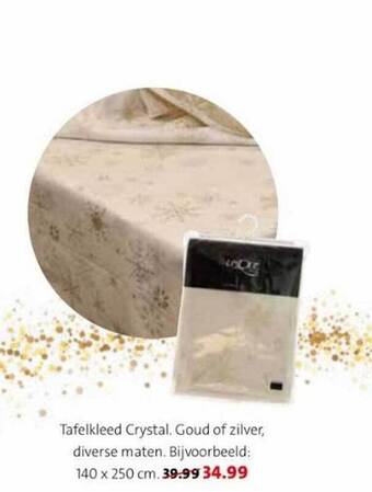 Intratuin Tafelkleed crystal aanbieding