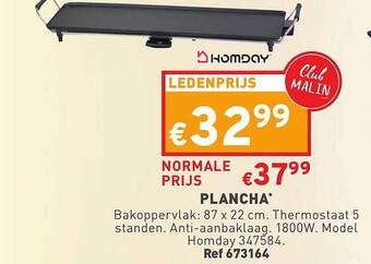 Trafic Plancha aanbieding