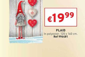 Trafic Plaid aanbieding