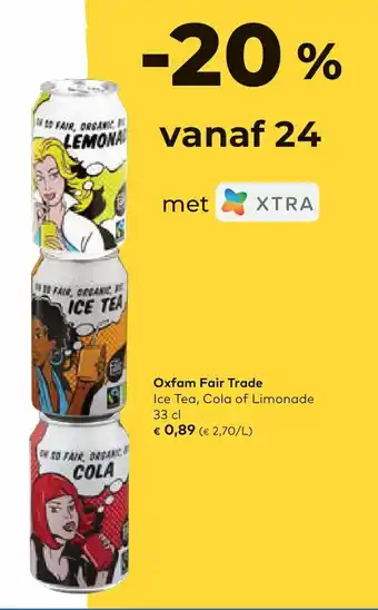 Bio Planet Oxfam Fair Trade 33 cl aanbieding