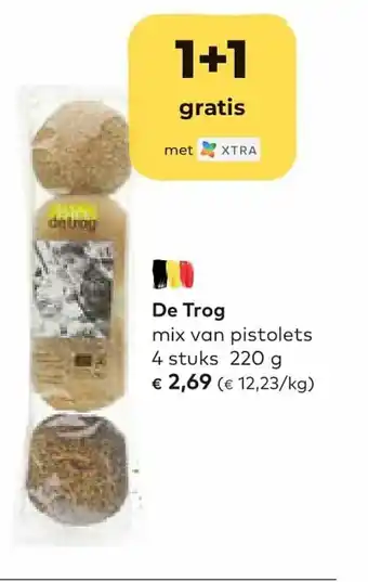De trog mix van pistolets 220 gram