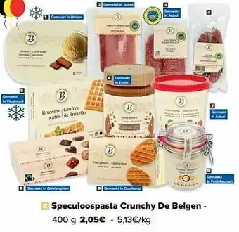 Speculoospasta crunchy de belgen