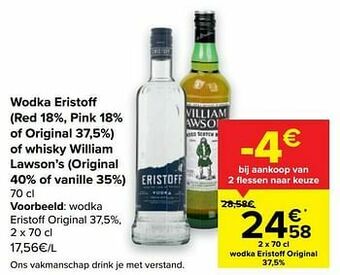 Wodka eristoff original