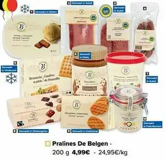 Carrefour Market Pralines de belgen aanbieding