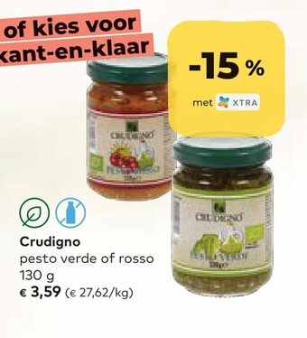 Pesto verde of rosso 130 gram