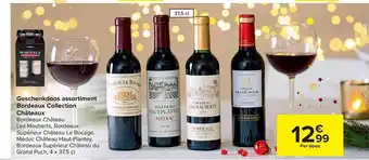 Geschenkdoos assortiment bordeaux collection châteaux