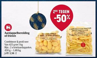 Delhaize Aardappelbereiding of frieten aanbieding