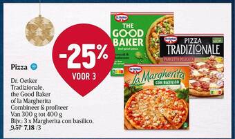 Delhaize Pizza dr. oetker aanbieding