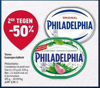 Verse kaasspecialiteit philadelphia