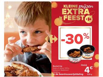 Carrefour Bucket kip aanbieding