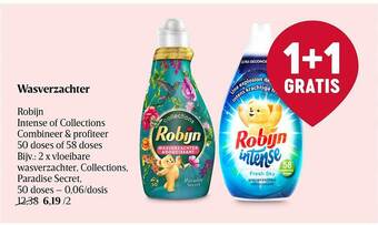 Delhaize Wasverzachter robijn aanbieding