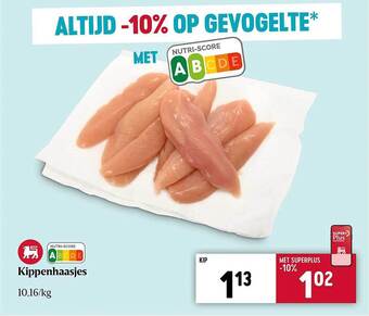 Delhaize Kippenhaasjes aanbieding