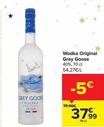 Carrefour Market Wodka original grey goose aanbieding