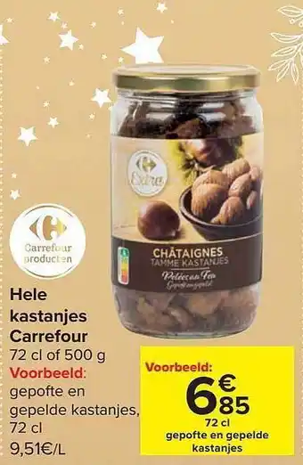 Hele kastanjes