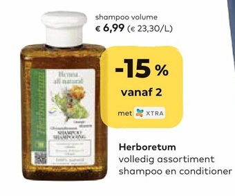 Herboretum shampoo volume