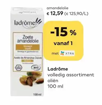 Bio Planet Ladrome amandelolie 100 ml aanbieding