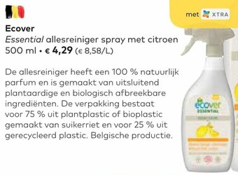 Essential allesreiniger spray met citroen 500 ml