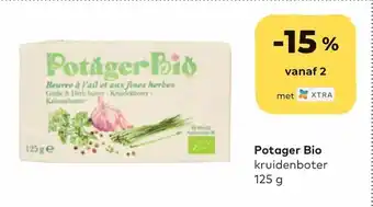 Potager bio kruidenboter 125 gram