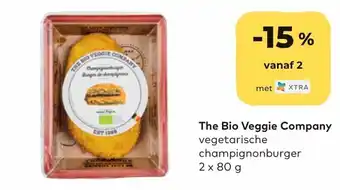 Bio Planet Vegetarische championonburger 2 x 80 gram aanbieding