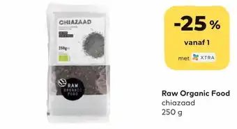 Bio Planet Raw organic food chiazaad 250 gram aanbieding