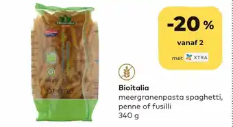 Biotalia meergranenpasta spaghetti panne of fusilli 340 gram