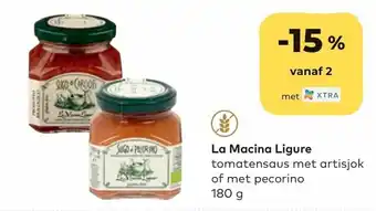 Tomatensaus met artisjok of met pecorino 180 gram