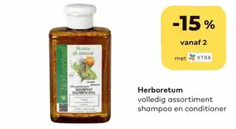 Herboretum volledig assortiment shampoo en conditioner