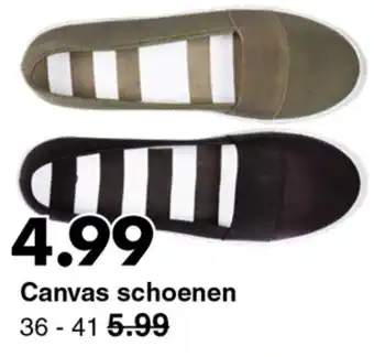 Canvas schoenen mt. 36-41