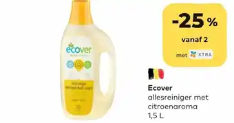 Bio Planet Ecover allesreiniger met citroenaroma 1,5 liter aanbieding