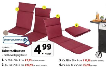 Lidl Florabest Tuinstoelkussen aanbieding