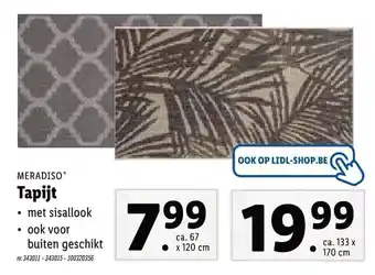Lidl Meradiso Tapijt aanbieding