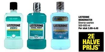 Listerine mondwater