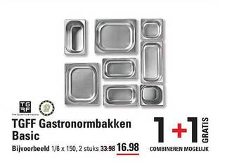 Sligro Tgff gastronormbakken basic aanbieding