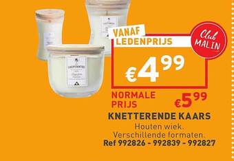 Trafic Knetterende kaars aanbieding