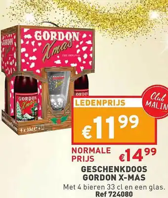 Geschenkdoos gordon xmas
