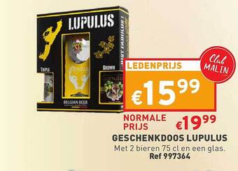 Geschenkdoos lupulus